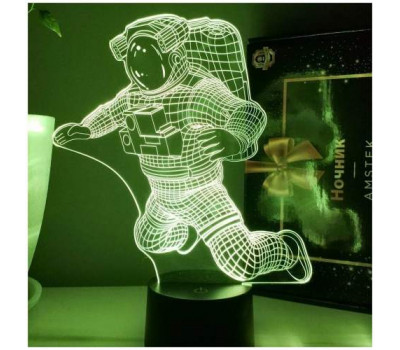 3D светильник Космонавт 3D светильник Космонавт