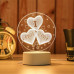 3D светильник I love you 
