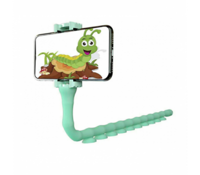 Гибкий держатель для телефона с присосками Cute Worm Lazy Holder 