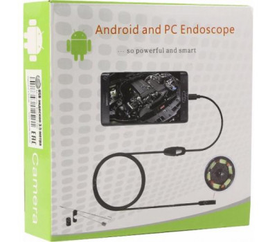 Эндоскоп для Android и ПК USB с камерой 5 метров 
