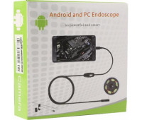 Эндоскоп для Android и ПК USB с камерой 2 метра 
