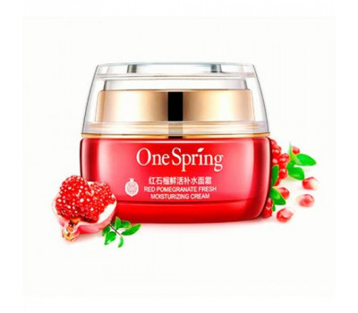 Крем для лица с экстрактом граната One Spring Red Pomegranate Cream 50 мл 