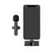 Беспроводной микрофон петличный K8 для iphone и Android 