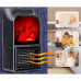 Мини обогреватель с LCD дисплеем Flame Heater 