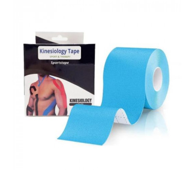 Кинезио тейп (Kinesio tape) - эластичный пластырь 5 см х 5 м 