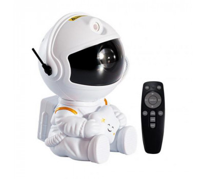 Ночник проектор Астронавт Nebula Projector звезда с пультом 