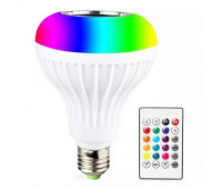 Лампочка-колонка Led Music Bulb Лампа диско блютус с динамиком 7 Вт Е27 