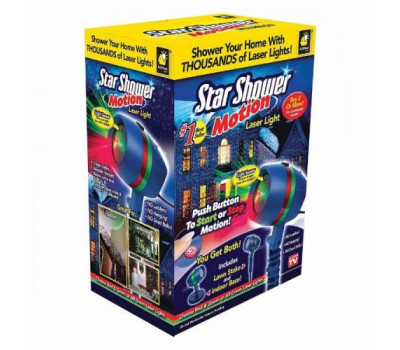 Звездный проектор Star Shower Laser Motion 