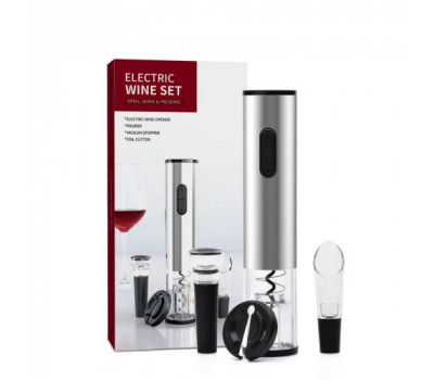 Подарочный набор с электрическим штопором Electric wine set 4 в 1 