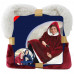 Плед с капюшоном Huggle ultra plush blanket hoodie 