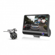 Автомобильный видеорегистратор c 3-я камерами DVR-H33 