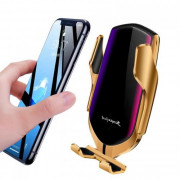 Автомобильная зарядка держатель с сенсорным датчиком Smart Sensor Car Wireless R1 